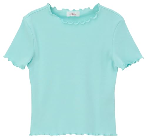 s.Oliver Junior Mädchen 2142485 T-Shirt Mit Rollsaum, 6006, 152 EU s.Oliver Junior Mädchen 2142485 T-Shirt Mit Rollsaum, 6006, 152 EU von s.Oliver Junior