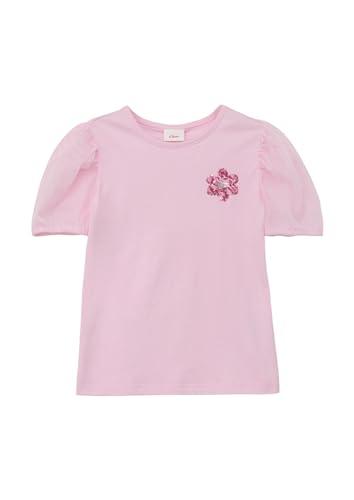 s.Oliver Junior Mädchen 2145543 T-Shirt Kurzarm, 4073, 128-134 Grande Taille von s.Oliver Junior