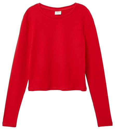 s.Oliver Junior Mädchen 2171292 T-Shirt Langarm, 3384, 158-164 Plus von s.Oliver Junior