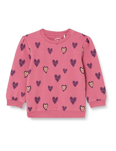 s.Oliver Junior Mädchen Sweatshirt mit Allover Print PINK 80 von s.Oliver