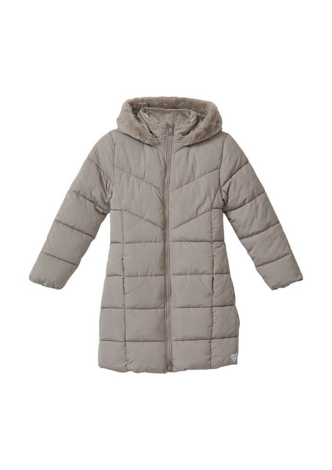 s.Oliver Junior Steppmantel mit Teddyplüsch-Futter von s.Oliver Junior