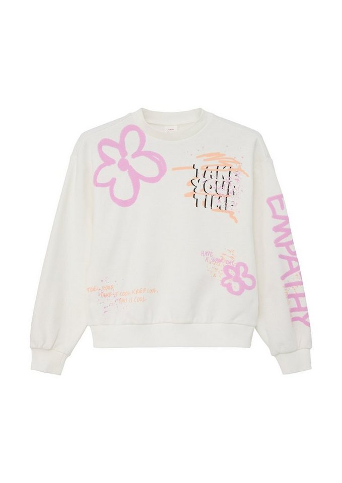 s.Oliver Junior Sweatshirt mit Print von s.Oliver Junior