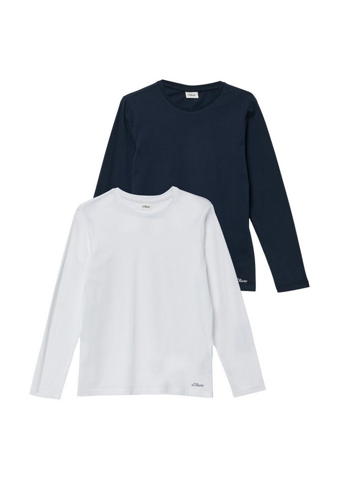 s.Oliver Junior T-Shirt (2-tlg) 2er Pack, Unisex von s.Oliver Junior