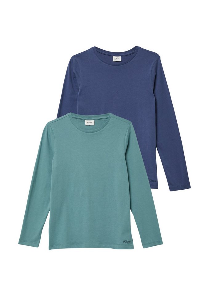 s.Oliver Junior T-Shirt (2-tlg) 2er Pack, Unisex von s.Oliver Junior