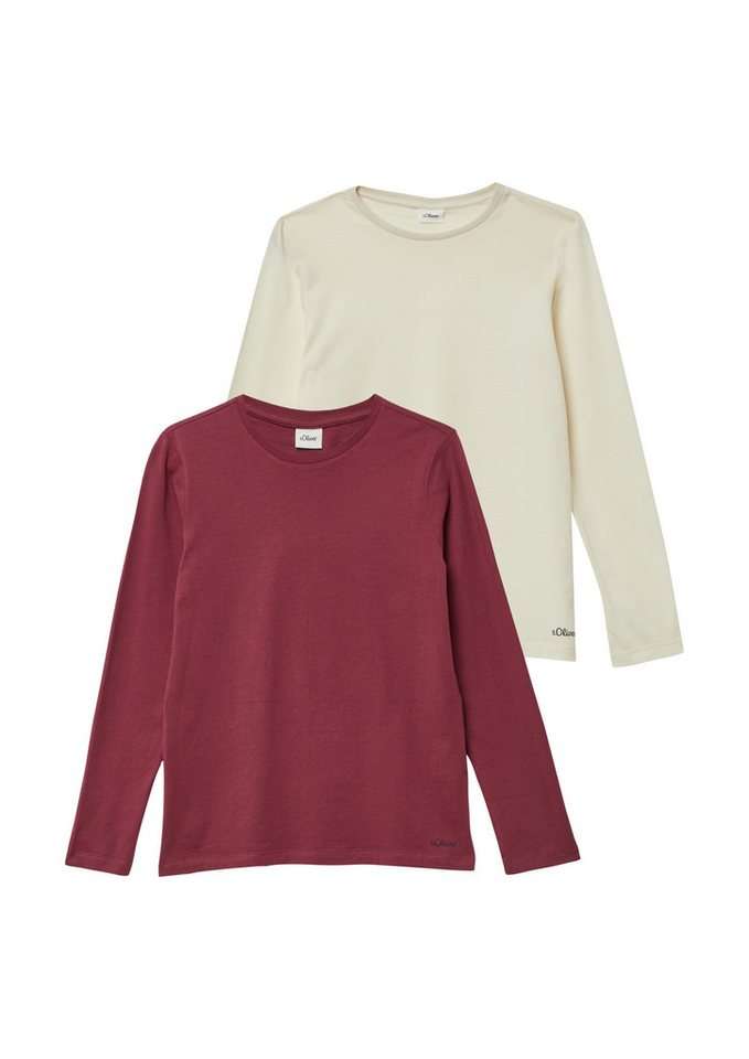 s.Oliver Junior T-Shirt (2-tlg) 2er Pack, Unisex von s.Oliver Junior