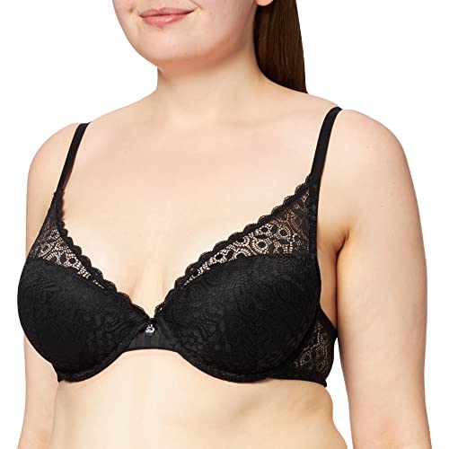 s.Oliver RED LABEL Bodywear LM Damen Amelie Push-Up-BH, schwarz, 85A von s.Oliver RED LABEL Bodywear LM