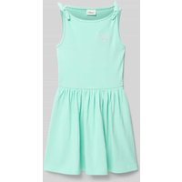 s.Oliver RED LABEL Ausgestelltes Freizeitkleid aus Baumwoll-Mix in Aqua, Größe 128 von s.Oliver RED LABEL