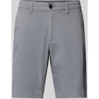 s.Oliver RED LABEL Bermudas in unifarbenem Design in Mittelgrau, Größe 38 von s.Oliver RED LABEL