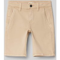 s.Oliver RED LABEL Bermudas mit Eingrifftaschen in Camel, Größe 104 von s.Oliver RED LABEL