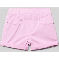 s.Oliver RED LABEL Bermudas mit Eingrifftaschen in Rosa, Größe 128 von s.Oliver RED LABEL