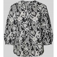 s.Oliver RED LABEL Bluse mit Paisley-Muster in Black, Größe 38 von s.Oliver RED LABEL