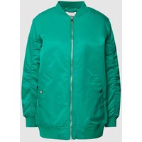 s.Oliver RED LABEL Bomberjacke mit Reißverschluss in Gruen, Größe 32 s.Oliver RED LABEL Bomberjacke mit Reißverschluss in Gruen, Größe 32 von s.Oliver RED LABEL