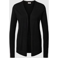 s.Oliver RED LABEL Cardigan mit gerippten Abschlüssen in Black, Größe 34 von s.Oliver RED LABEL