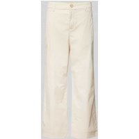 s.Oliver RED LABEL Flared Shorts mit Tunnelzug in Beige, Größe 40 von s.Oliver RED LABEL