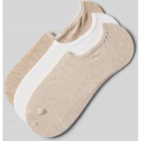 s.Oliver RED LABEL Füßlinge mit elastischem Bund im 3er-Pack in Sand, Größe 39-42 von s.Oliver RED LABEL