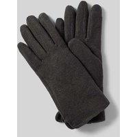s.Oliver RED LABEL Handschuhe aus Woll-Mix mit Touchscreen-Kompatibilität in Dunkelgrau, Größe M von s.Oliver RED LABEL