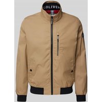 s.Oliver RED LABEL Jacke mit Stehkragen in Beige, Größe M von s.Oliver RED LABEL