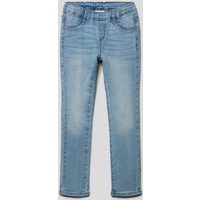s.Oliver RED LABEL Jeans mit elastischem Bund in Blau, Größe 134 von s.Oliver RED LABEL