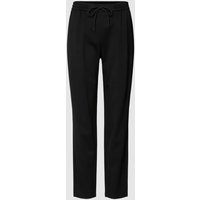 s.Oliver RED LABEL Jogpants mit Tunnelzug Modell 'Peach' in Black, Größe 40/28 von s.Oliver RED LABEL