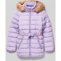 s.Oliver RED LABEL Körpernahe Steppjacke mit Effektgarn-Gürtel in Flieder, Größe 104 s.Oliver RED LABEL Körpernahe Steppjacke mit Effektgarn-Gürtel in Flieder, Größe 104 von s.Oliver RED LABEL
