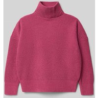 s.Oliver RED LABEL Loose Fit Strickpullover mit Stehkragen in Kirsche, Größe 158 s.Oliver RED LABEL Loose Fit Strickpullover mit Stehkragen in Kirsche, Größe 158 von s.Oliver RED LABEL