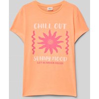 s.Oliver RED LABEL Loose Fit T-Shirt aus reiner Baumwolle in Neon Orange, Größe 146 s.Oliver RED LABEL Loose Fit T-Shirt aus reiner Baumwolle in Neon Orange, Größe 146 von s.Oliver RED LABEL
