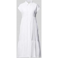 s.Oliver RED LABEL Midikleid mit Häkelspitze in Weiss, Größe 34 von s.Oliver RED LABEL