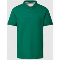 s.Oliver RED LABEL Poloshirt in unifarbenem Design in Gruen, Größe XXL von s.Oliver RED LABEL