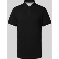 s.Oliver RED LABEL Poloshirt mit Label-Detail in Black, Größe S von s.Oliver RED LABEL