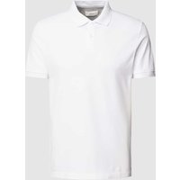 s.Oliver RED LABEL Poloshirt mit Label-Detail in Weiss, Größe XXL s.Oliver RED LABEL Poloshirt mit Label-Detail in Weiss, Größe XXL von s.Oliver RED LABEL