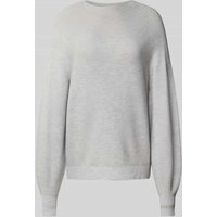 s.Oliver RED LABEL Pullover aus Viskosemischung in Silber Melange, Größe 34 von s.Oliver RED LABEL