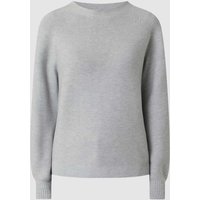 s.Oliver RED LABEL Pullover aus Viskosemischung in Silber Melange, Größe 44 von s.Oliver RED LABEL