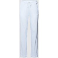 s.Oliver RED LABEL Pyjama-Hose mit Streifenmuster in Blau, Größe 36-38 von s.Oliver RED LABEL