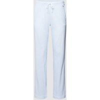 s.Oliver RED LABEL Pyjama-Hose mit Streifenmuster in Blau, Größe 40-42 von s.Oliver RED LABEL