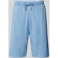 s.Oliver RED LABEL Regular Fit Bermudas in Melange-Optik in Rauchblau, Größe S s.Oliver RED LABEL Regular Fit Bermudas in Melange-Optik in Rauchblau, Größe S von s.Oliver RED LABEL