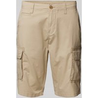 s.Oliver RED LABEL Regular Fit Bermudas mit Cargotaschen Modell 'FILE' in Sand, Größe 32 von s.Oliver RED LABEL