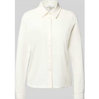 s.Oliver RED LABEL Regular Fit Blusenshirt aus Baumwoll-Mix in Offwhite, Größe 42 von s.Oliver RED LABEL