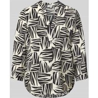 s.Oliver RED LABEL Regular Fit Blusenshirt aus Viskose-Mix in Black, Größe 38 von s.Oliver RED LABEL