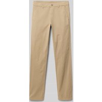 s.Oliver RED LABEL Regular Fit Chino aus Baumwoll-Mix in Camel, Größe 164 von s.Oliver RED LABEL