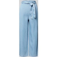 s.Oliver RED LABEL Regular Fit Culotte mit Bindegürtel in Hellblau, Größe 38 s.Oliver RED LABEL Regular Fit Culotte mit Bindegürtel in Hellblau, Größe 38 von s.Oliver RED LABEL