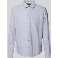 s.Oliver RED LABEL Regular Fit Freizeithemd aus Leinen-Baumwoll-Mix in Blau, Größe XXL s.Oliver RED LABEL Regular Fit Freizeithemd aus Leinen-Baumwoll-Mix in Blau, Größe XXL von s.Oliver RED LABEL