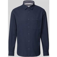 s.Oliver RED LABEL Regular Fit Freizeithemd aus reinem Baumwoll-Piqué in Dunkelblau, Größe XXL s.Oliver RED LABEL Regular Fit Freizeithemd aus reinem Baumwoll-Piqué in Dunkelblau, Größe XXL von s.Oliver RED LABEL