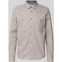s.Oliver RED LABEL Regular Fit Freizeithemd aus reiner Baumwolle in Beige, Größe M s.Oliver RED LABEL Regular Fit Freizeithemd aus reiner Baumwolle in Beige, Größe M von s.Oliver RED LABEL