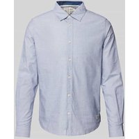 s.Oliver RED LABEL Regular Fit Freizeithemd aus reiner Baumwolle in Blau, Größe XL von s.Oliver RED LABEL