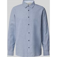 s.Oliver RED LABEL Regular Fit Freizeithemd aus reiner Baumwolle in Blau, Größe XXL von s.Oliver RED LABEL