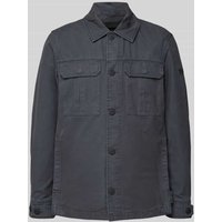 s.Oliver RED LABEL Regular Fit Jacke im Utility-Look in Anthrazit, Größe M von s.Oliver RED LABEL