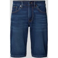 s.Oliver RED LABEL Regular Fit Jeansshorts aus Baumwoll-Mix in Dunkelblau, Größe 36 von s.Oliver RED LABEL
