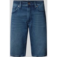 s.Oliver RED LABEL Regular Fit Jeansshorts im 5-Pocket-Design in Blau, Größe 30 von s.Oliver RED LABEL