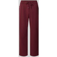s.Oliver RED LABEL Regular Fit Jogpants mit Viskose-Anteil in Bordeaux, Größe 34 von s.Oliver RED LABEL