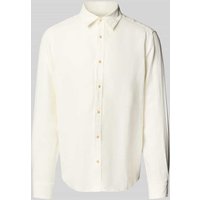 s.Oliver RED LABEL Regular Fit Leinenhemd mit Sportmanschetten in Weiss, Größe XXL s.Oliver RED LABEL Regular Fit Leinenhemd mit Sportmanschetten in Weiss, Größe XXL von s.Oliver RED LABEL